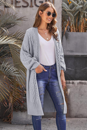 Long Knitted Cardigan